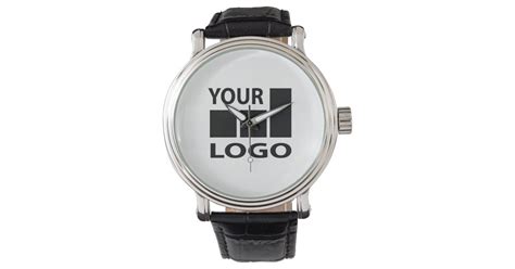 watch company logo|custom watch with company logo.